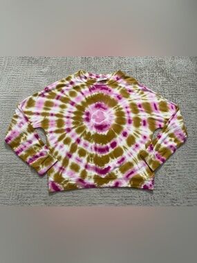LNA Tie Dye Long Sleeve Shirt